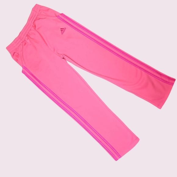 adidas Other - Adidas Kids Pink Track Pants Size 6X